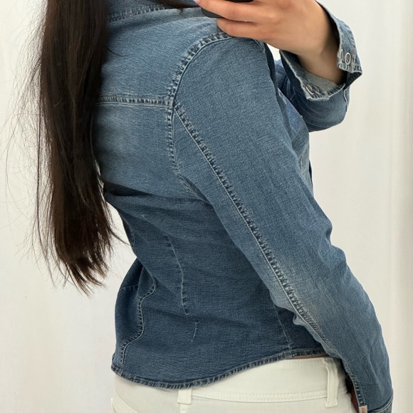 Y2K Guess denim blouse - Picture 4 of 4